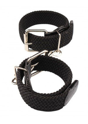 Черные наручники Under Control Cuff Hogtie