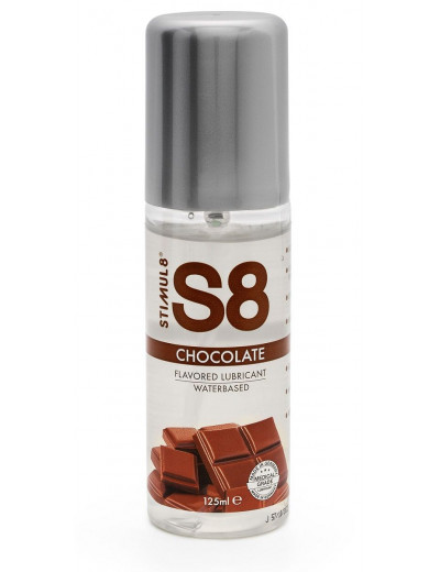 Смазка на водной основе S8 Flavored Lube со вкусом шоколада - 125 мл.