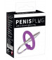 Уретральный плаг с силиконовым кольцом под головку Penis Plug