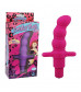 Розовый мини-вибратор Frisky Flex Vibe - 11,9 см.