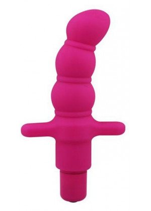 Розовый мини-вибратор Frisky Flex Vibe - 11,9 см.