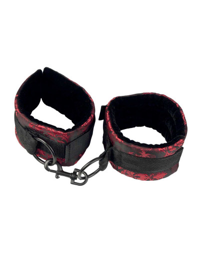 Атласные наручники Scandal Universal Cuffs с цепью