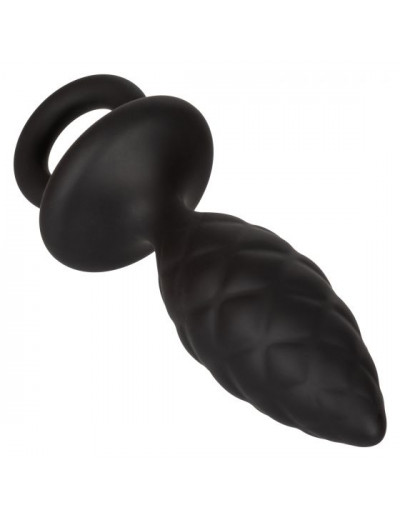 Набор из 3 черных анальных пробок Silicone Anal Probe Kit