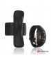 Черно-золотая вибровкладка в трусики с пультом-часами Anne s Desire Vibro Panty Wireless Watchme