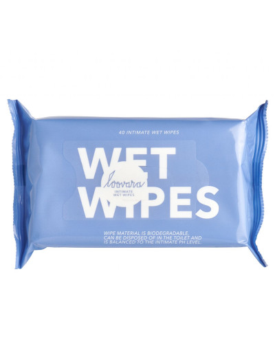 Салфетки для интимной гигиены Wet Wipes Loovara с алоэ вера
