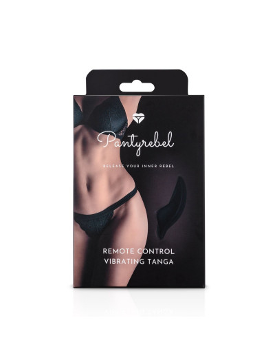 Кружевные трусики-танга с виброэлементом Remote Control Vibrating Tanga