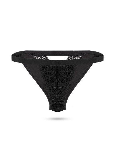 Кружевные трусики-танга с виброэлементом Remote Control Vibrating Tanga