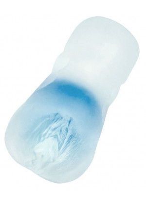 Прозрачный реалистичный мастурбатор Juicy Pussy Subtle Crystal
