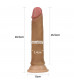 Фаллоимитатор 7 Dual layered Platinum Silicone Cock - 18,5 см.