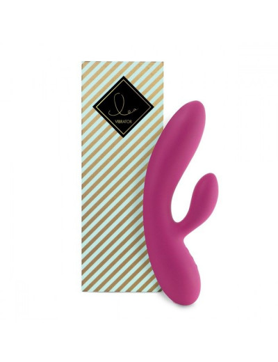 Розовый вибратор-кролик Lea Rabbit Vibrator - 20,2 см.