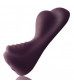 Фиолетовый вибратор Ruby Glow - 20 см.