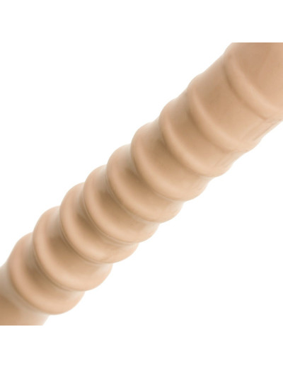 Телесный анальный стимулятор Anal Twist - 29 см.
