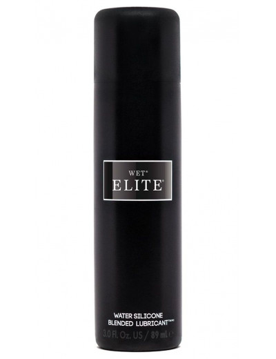 Водно-силиконовый интимный лубрикант Wet Elite - 89 мл.