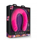 Розовый двусторонний фаллоимитатор 18 inch Silicone Slim Double Dong - 45,7 см.