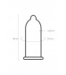 Ребристые презервативы VIZIT Ribbed - 3 шт.