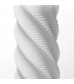 Белый 3D мастурбатор SPIRAL