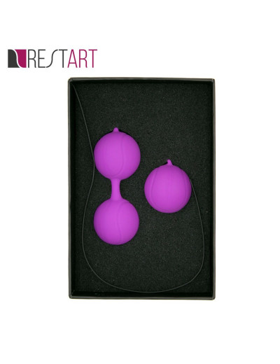 Фиолетовый набор для тренировки вагинальных мышц Kegel Balls