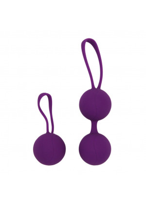 Фиолетовый набор для тренировки вагинальных мышц Kegel Balls